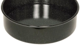 Riess Ersatzboden für Tortenform aus Emaille in schwarz