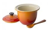 Le Creuset Serviertopf Mini in ofenrot