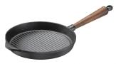 Skeppshult Grillpfanne mit Walnussgriff, 25 cm