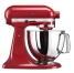 KitchenAid Küchenmaschine ARTISAN 175PS in empire rot mit Nudelvorsatz