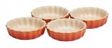 Le Creuset Tarte-Form in ofenrot, 4er-Set