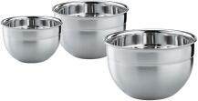 Rösle Schüssel-Set hoch 3-teilig Edelstahl Rührschüsseln Set