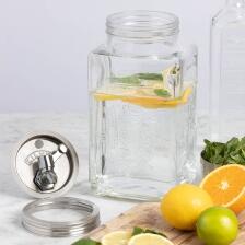 Kilner Kühlschrank-Getränkespender mit Zapfhahn, 3 Liter