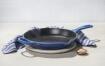 Le Creuset Brat- und Servierpfanne Signature hoch in azure