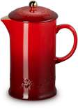 Le Creuset Kaffeebereiter Holly in kirschrot