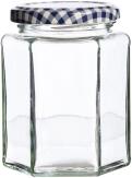 Kilner 6-eckiges Einkochglas mit Drehverschluss Glas