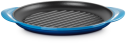 Le Creuset Grillplatte rund in azure