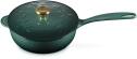 Le Creuset Stielkasserolle Holly Tradition in artichaut