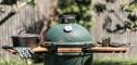 Big Green Egg Seitentische aus Akazienholz, 2 Stk