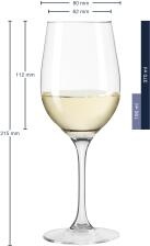 Leonardo Weißweinglas CIAO+ 370 ml, 6er-Set