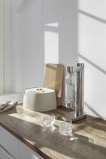 Stelton Wassersprudler Brus in dark brown metallic