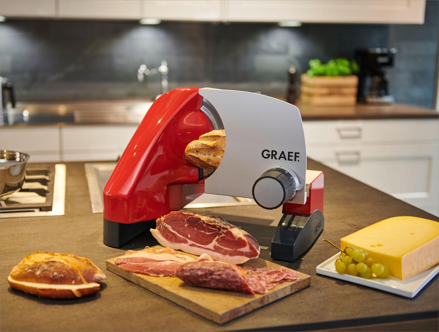 Sliced GRAEF 500 weiß in Allesschneider Kitchen SKS