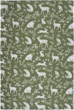 Ulster Weavers Geschirrtuch Baumwolle Forest Friend Sage 2PK