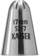 Kaiser Rosettentülle 8-zackig 17 mm