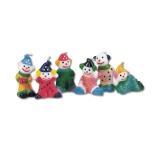 Städter Tortendeko Clowns 3,5–5 cm Bunt Set, 6-teilig