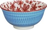 cilio Bowl Amici mit Rauten in blau