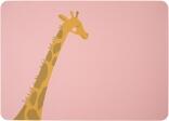 ASA Tischset Giraffe Gisèle kids in rose