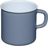 Riess Tasse aus Emaille in pure grey