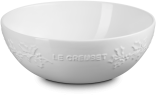 Le Creuset Servierschüssel Holly in white