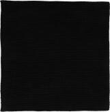 ASA 2er Set Baumwolltuch gestrickt in schwarz matt