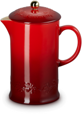 Le Creuset Kaffeebereiter Holly in kirschrot