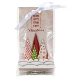 Städter Pralinenhelfer Yummy Christmas 9 x 25 cm Transparent Set, 24-teilig