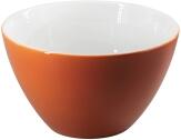 Eschenbach Porzellan Schüssel/Müsli 13,5 cm in orange-braun