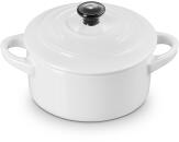 Le Creuset Mini Cocotte in white