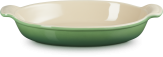 Le Creuset Auflaufform Tradition oval in Bamboo Green