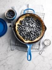 Le Creuset Brat- und Servierpfanne Signature hoch in azure