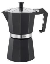 Cilio Espressokocher Aluminium Classico in schwarz