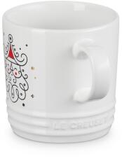 Le Creuset Becher No&eumll Santa 0,35 Liter in white