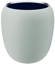 Stelton Vase Ora groß, neo mint / midnight blue