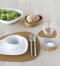 Lind DNA Tischset Curve M Nupo, 2er-Set in Burned Curry