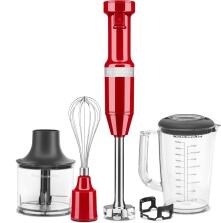 KitchenAid Stabmixer Set in empire rot, mit Kabel