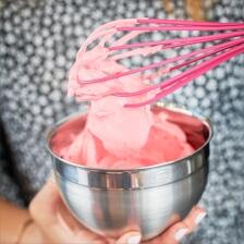 Rösle Schneebesen Silikon in pink