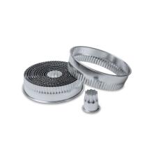 Städter Ausstechform Ringe / Kreise Ø 2–11 cm gewellt Set, 14-teilig