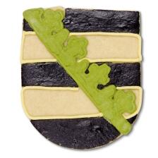 Städter Ausstechform Sachsen Wappen 9,5 cm
