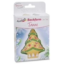 Städter Backform Tannenbaum 8 x 11 x 2,5 cm Mini 2 Stück 50 ml