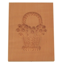 Städter Holzserie Blumenkorb 9 x 12 cm