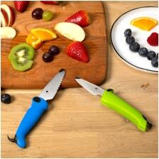 Kuhn Rikon Kinderkitchen® Messerset 2-teilig grün/blau