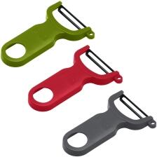 Kuhn Rikon Swiss Peeler Sparschäler Set 3-teilig grün/rot/grau