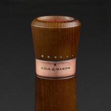 Cole & Mason Lyndhurst Chestnut & Rosé Gold Salz- und Pfeffermühle Geschenkset, 18,5 cm