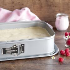 Städter we love baking Springform 33 x 23 cm / H 7 cm Silber rechteckig 4.700 ml