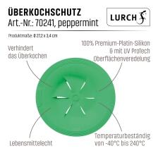 Lurch Überkochschutz Silikon ø27cm peppermint