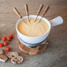 Boska Fondue-Set Bianco in weiß