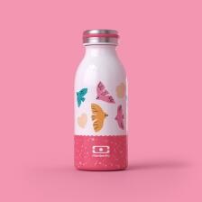 Monbento Isolierflasche MB Cooly in pink Birds