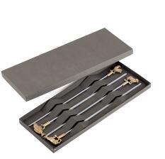 triangle Grillspieße-Set, 4-teilig im Geschenkkarton