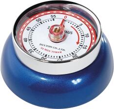 Zassenhaus Timer SPEED, magnetisch in blau metallic