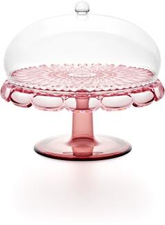 Guzzini Kuchenplatte mit Fuß und Haube Vanity in flamingo pink